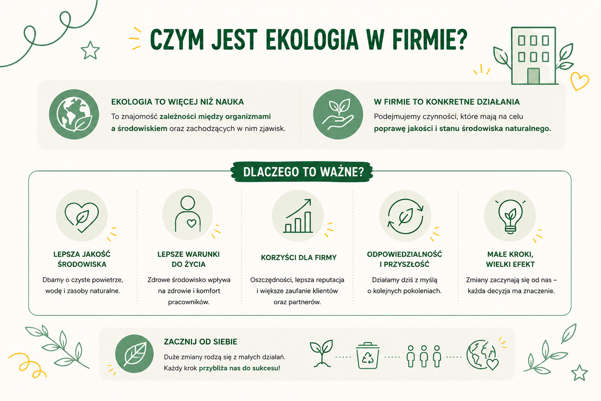 Czym jest ekologia w firmie?