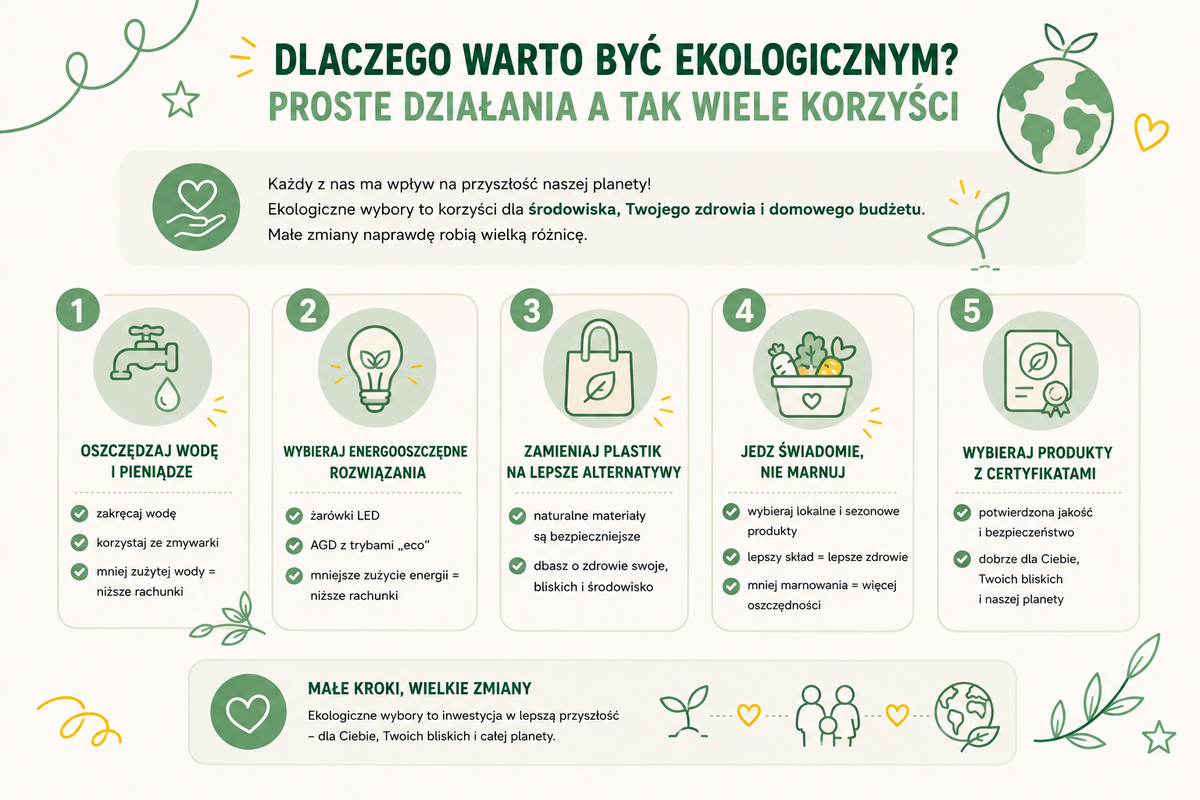 Dlaczego warto być ekologicznym?