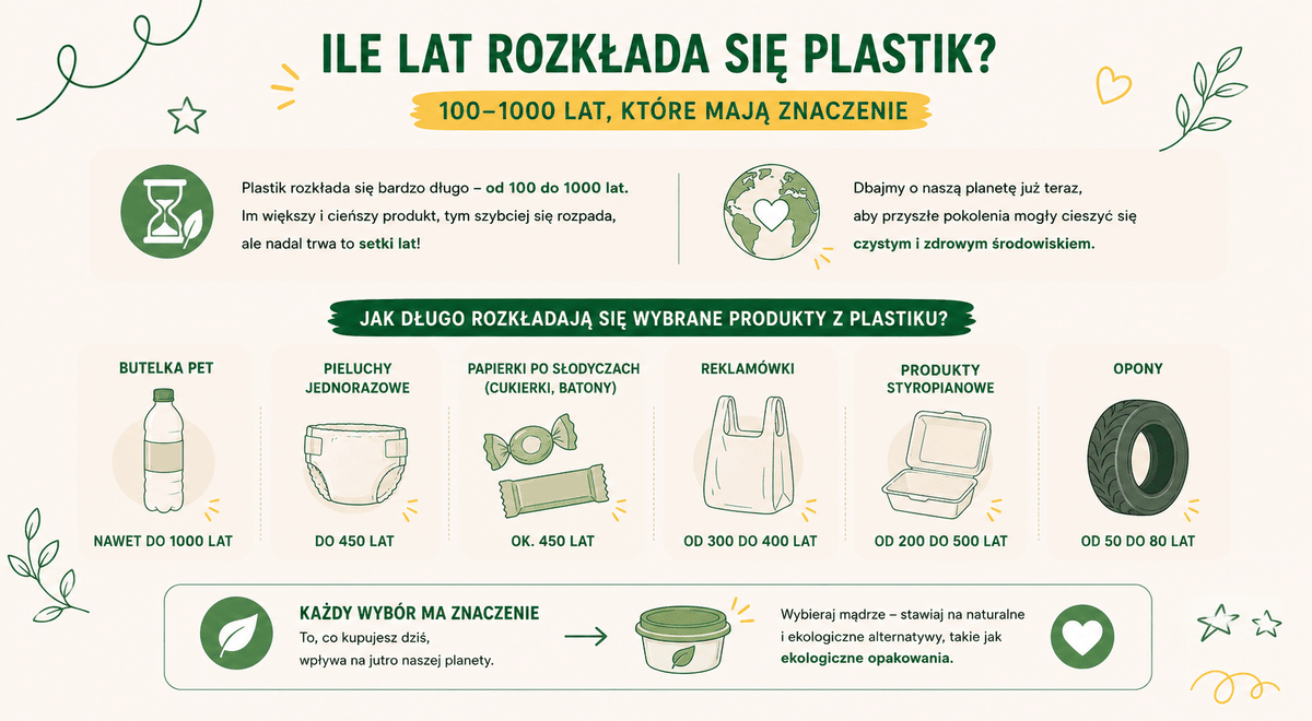 ile lat rozkłada się plastik