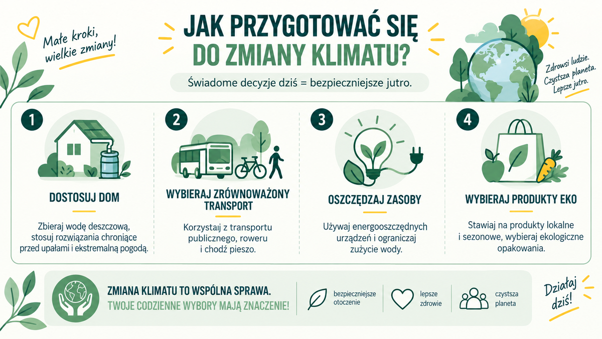 Jak przygotować się do zmiany klimatu?