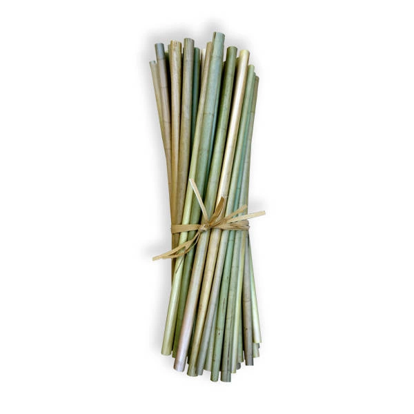 Słomki z trawy Lepironia