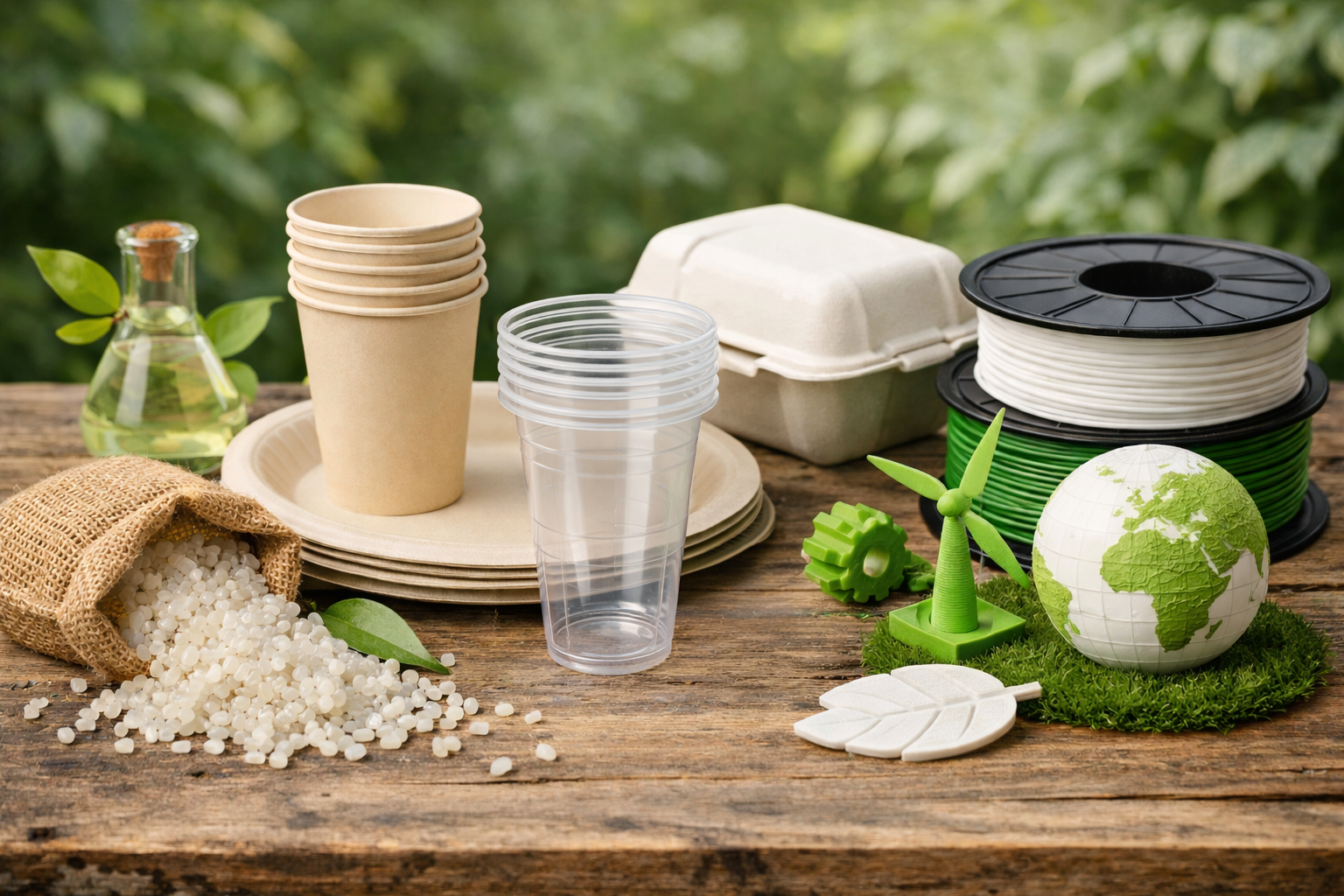 Polylactide (PLA) - a bioplastic worth using!