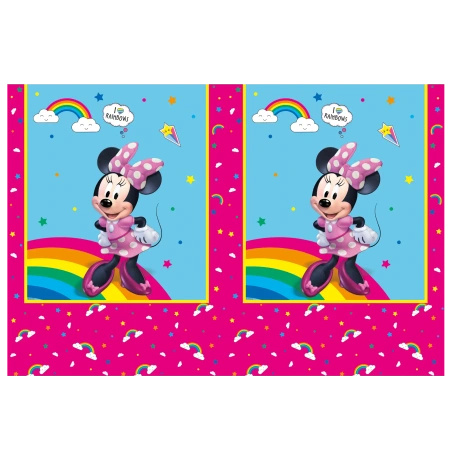 Obrus wielorazowy "Minnie Mouse", 120 x 180 cm, 1 szt