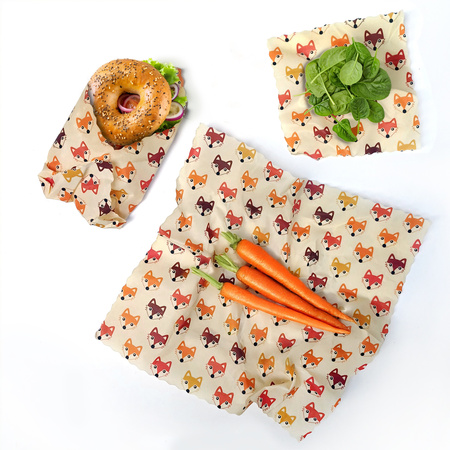 Wax "Foxes" Pack 1 x "S", 1 x "M", 1 x "L" 3 pcs.