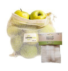 Bag for fruits and vegetables size "M" - 25 x 30 cm (2.5 kg) 1 pcs.