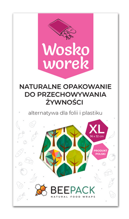 Woskoworki "Las" XL 36x32 cm 1 szt.