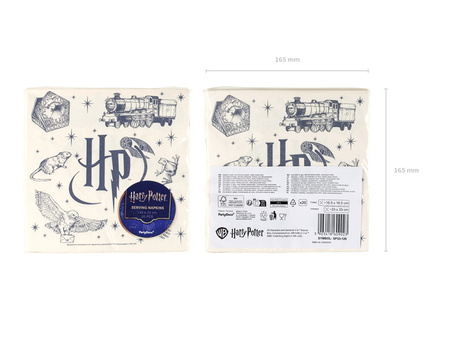 Napkins 3‑ply “Harry Potter”, 33 × 33 cm, 20 pcs.