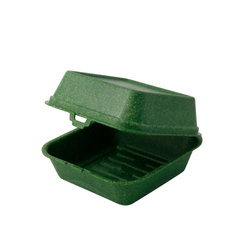 Burger boxes reusable green 16 x 15 x 8.5 cm 60 pcs.