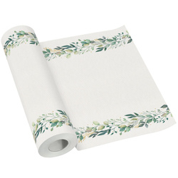 PREMIUM paper runner in roll, "Elegant Leaves", 40 cm x 24 m 1 pcs.