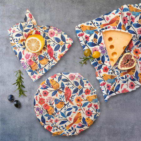 Woskowijki "Ptaszki" Pack 1 x "S", 1 x "M", 1 x "L" 3 szt.