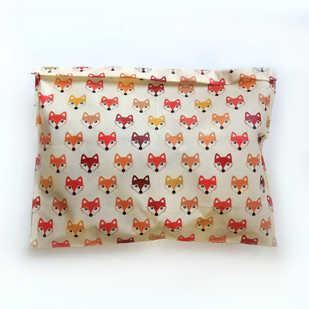 Beeswax bags “Foxes” XL 36 × 32 cm, 1 pc.