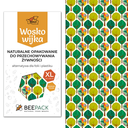 Waxwork "Forest" size "XL" 40 x 48 cm 1 pcs.