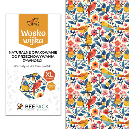 Woskowijka "Ptaszki" rozmiar "XL" 40 x 48 cm 1 szt.