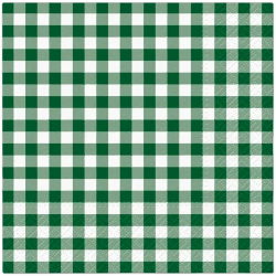 Serwetki 2-warstwowe "Gingham Dark" / "Kratka" 33 x 33 cm 50 szt.