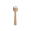 Wooden forks 10 cm 100 pcs.