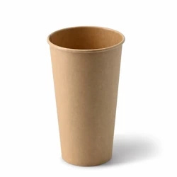 Paper cup kraft dispersion 550 ml, ¶. 90 mm, 50 pcs.