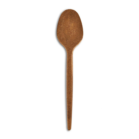 Łyżki z włókien drzewnych w kartoniku 17 cm 70 szt.