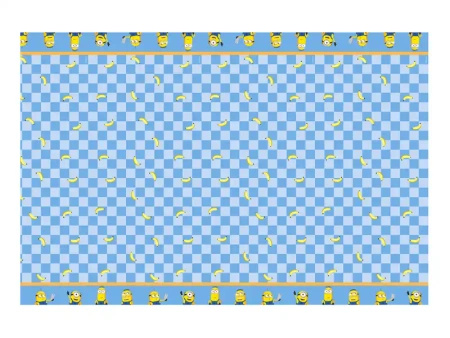 Obrus papierowy "Minionki", 120 x 180 cm, 1 szt.
