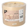 Bamboo steamer “ASIA”, height 13,5 cm, diameter 18 cm, 3-piece, 1 pc.