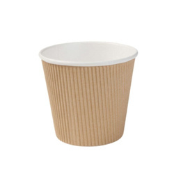 Corrugated paper cup for soup 500 ml, ¶. 115 mm, 25 pcs.