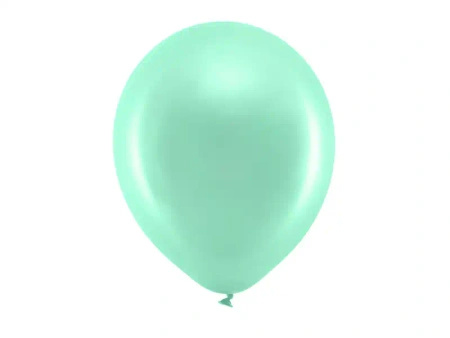 Balony lateksowe, Miętowe, 30 cm, 100 szt.