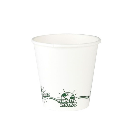 Kubek papierowy biały EcoUp 180 ml, śr. 80 mm 50 szt.