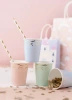 Paper Cups "Bows", 220 ml, 6 pcs
