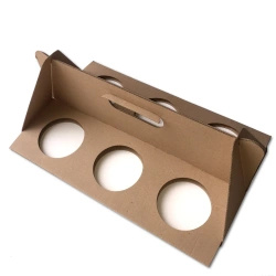 Cardboard cup-holder for 6 cups, 50 pcs