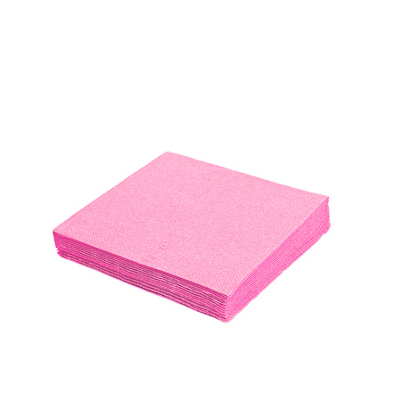 2-ply Pink napkins 1/4 fold 33 × 33 cm, 250 pcs.
