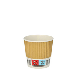 Corrugated kraft paper cup 100 ml, ¶. 60 mm 25 pcs.