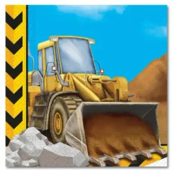 Serwetki 2-warstwowe "Construction", 33 x 33 cm, 20 szt.
