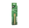 Wood forks 16,5 cm PURE 10 pcs.