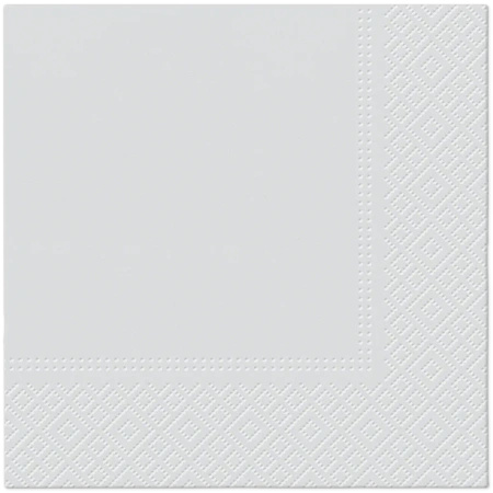 Silver 3-ply napkins, 1/4, 33 x 33 cm 20 pcs