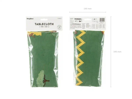 Reusable Tablecloth “Safari”, 120 × 180 cm, 1 pc.