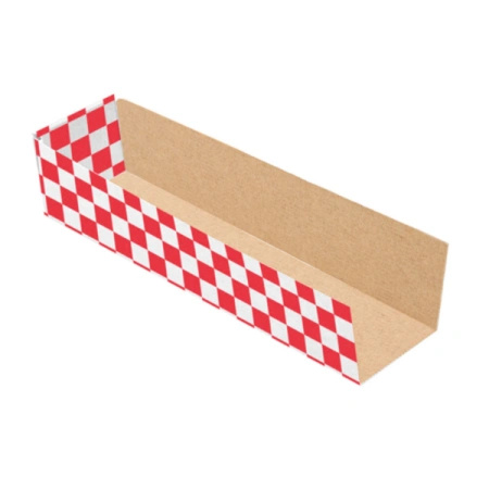 Tacka na hot doga "Fitipaldi" / "Kratka" 4,7 x 18,2 x 4 cm, 200 szt.