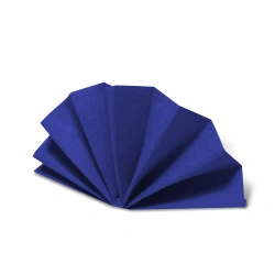 DekoStar napkins blue 38 x 38 cm 50 pcs.