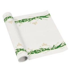 PREMIUM paper runner in roll, 1st Holy Communion, 40 cm x 5 m 1 pcs.