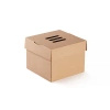 Foldable burger box 13 x 13 x 10 cm, 100 pcs.