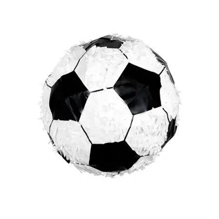 Piniata papierowa 3D "Football Ball" 24 cm 1 szt.