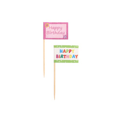 Snack sticks "Flower" 7 cm 40 pcs.