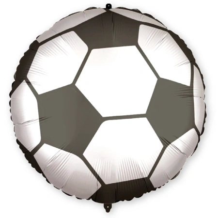 Balony foliowe "Piłka Nożna", 46 cm, 1 szt.