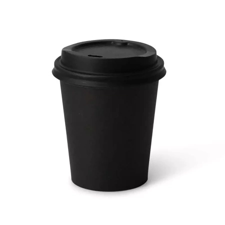 Paper cup black dispersion 250 ml, ¶. 80 mm 50 pcs.