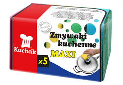 Dishwashing sponges Kuchcik Maxi, 5 pcs.
