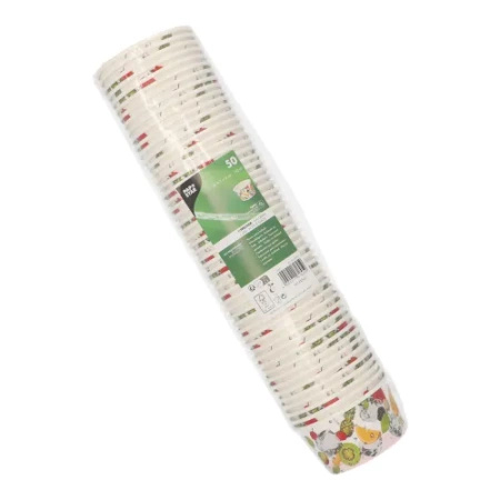 Paper cup for ice cream 150 ml, 9.2 x 5 cm, 50 pcs.