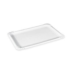 Waffle paper tray white 13 x 20 cm 250 pcs.