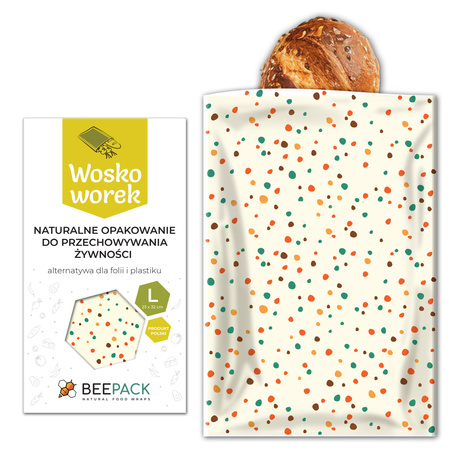 Woskoworki "Groszki" L 23x32 cm 1 szt.