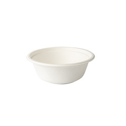 Wood pulp bowl 500 ml, ¶. 15 cm, H. 6 cm 50 pcs.