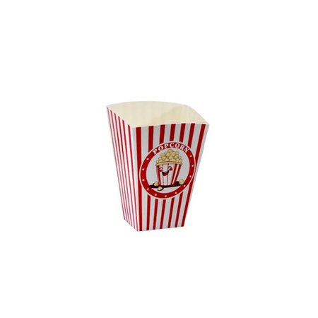 Pudełka na popcorn 920 ml, 5,5 x 7 x 16,7 cm, 50 szt.