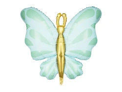Foil Balloon "Blue Butterfly", 69 × 69 cm, 1 pc