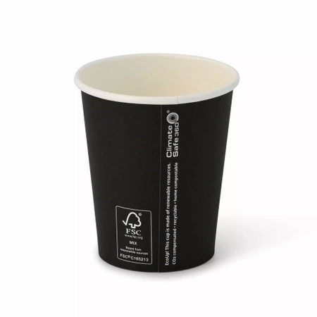 Paper cup black dispersion 250 ml, ¶. 80 mm 50 pcs.